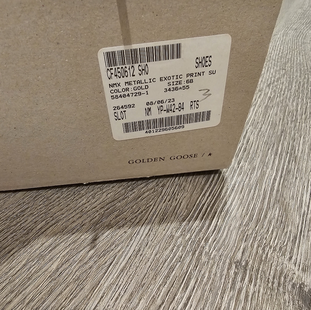 Golden goose super star size 6 gold - Picture 13 of 15